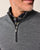 Johnnie-O Raynor Merino 1/4 Zip Sweater - Charcoal