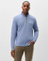 Johnnie-O Flame Stitch 1/4 Zip Pullover - Cloudburst