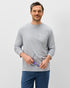 Johnnie-O Brennan Long Sleeve Cotton Blend T-Shirt - Steel