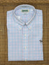 Stinson Long Sleeve Plaid 100% Cotton Wrinkle-Free Sport Shirt - Sky/Pink