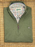 Stinson Quarter Zip Sweater Vest - Olive