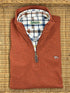 Stinson Quarter Zip Sweater Vest - Rust