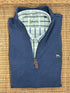 Stinson Long Sleeve Quarter Zip Sweater - Navy