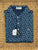 Stinson Short Sleeve Golf Print Performance Knit Polo - Navy/Aqua
