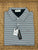 Stinson Short Sleeve Multi Stripe Performance Knit Polo - Silver/Black/White/Red