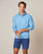 Johnnie-O Freeborne Performance 1/4 Zip Pullover - Maliblu