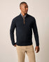 Johnnie-O Raynor Merino 1/4 Zip Sweater - Navy