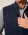 Johnnie-O Denalis Double-Zip Fleece Vest - Navy