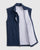 Johnnie-O Denalis Double-Zip Fleece Vest - Navy