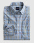 Johnnie-O  Scotty Performance Button Up Shirt - Navy