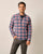 Johnnie-O Kaden Stretch Flannel Lodge Shirt - Laguna Blue