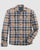 Johnnie-O  Coggins Stretch Flannel Lodge Shirt - Light Gray