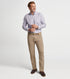 Peter Millar Signature Sateen Five-Pocket Pant - Grain