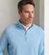 Peter Millar Perth Performance Quarter-Zip - Cottage Blue
