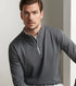 Peter Millar Perth Performance Quarter-Zip - Iron
