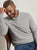 Peter Millar Crown Comfort Pullover - Light Grey