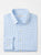 Peter Millar Hanford Performance Twill Sport Shirt - Cottage Blue