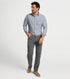 Peter Millar Signature Sateen Five-Pocket Pant - Iron