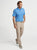 Peter Millar Hales Performance Jersey Polo - Mako Blue