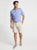 Peter Millar Jubilee Stripe Performance Polo - Liberty Blue/Palmer Pink