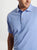 Peter Millar Jubilee Stripe Performance Polo - Liberty Blue/Palmer Pink