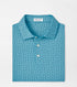 Peter Millar Lavender Fields Performance Jersey Polo - Cyan