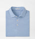 Peter Millar Fairmont Performance Jersey Polo - White/Astral Blue