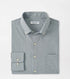 Peter Millar Murray Performance Poplin Sport Shirt - Dark Olive