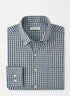 Peter Millar Prairie Performance Twill Sport Shirt - Dark Olive