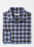 Peter Millar Delta Cotton Sport Shirt - Cottage Blue