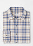 Peter Millar Whistler Cotton Sport Shirt - Ocean Blue