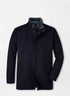 Peter Millar Crown Flex Fleece City Coat - Navy