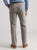 Peter Millar Signature Sateen Flat Front Trouser - Gale Grey