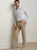 Peter Millar Signature Sateen Flat Front Trouser - Khaki
