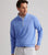 Peter Millar Perth Mélange Performance Quarter-Zip - Seaside Blue
