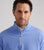 Peter Millar Perth Mélange Performance Quarter-Zip - Seaside Blue