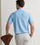 Peter Millar Old Fashioned Performance Mesh Polo - Seaport Blue