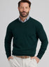 Peter Millar Crown Heritage Cashmere V-Neck Sweater - Balsam