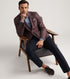 Peter Millar Claren Plaid Soft Jacket - Garnet
