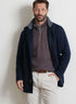 Peter Millar Crown Flex Merino City Coat - Navy