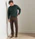 Peter Millar Signature Sateen Five-Pocket Pant - French Press