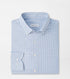 Peter Millar Charles Performance Twill Sport Shirt -Cottage Blue