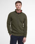 Barbour Nelson Essential Quarter-Zip Jumper - Seaweed
