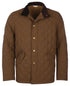 Barbour Shoveler Quilted Jacket - Dark Sand