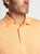 Peter Millar Solid Performance Jersey Polo Sean Self-Collar - Orange Nector