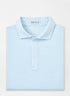 Peter Millar Crown Comfort Cotton Polo Range Stripe - Cottage Blue