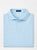 Peter Millar Diamond In The Rough Performance Jersey Polo - Blue Frost