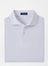 Peter Millar Tempo Performance Mesh Polo - White/Misty Rose