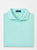 Peter Millar Albatross Cotton Blend Piqué Polo - Iced Aqua