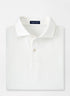 Peter Millar Albatross Cotton Blend Piqué Polo - White